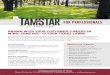 FOR PROFESSIONALS - What's Your Avocado · 2020. 6. 14. · FOR PROFESSIONALS GROWN WITH YOUR CUSTOMER’S NEEDS IN MIND, TAMSTAR™ IS YOUR TEXAS LAWN! TURFGRASS PRODUCERS OF TEXAS