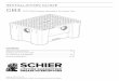 INSTALLATION GUIDE GB3 - Schier Productswebtools.schierproducts.com/Technical_Data/GB3_Installation.pdf · 4a 4b 6" or more 6" 6" 6" 4 Excavation 3d OPTIONAL: For easy flow control
