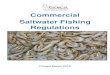 Commercial Saltwater Fishing Regulations · 2019. 11. 18. · Commercial Fishing License Each person engaged in commercial fishing within Georgia waters AND/OR a harvester unloading