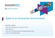 2-1[1].Agile in an Enterprise Environmentpublic.dhe.ibm.com/software/kr/201108/pdf/2-1_Agile... · Enterprise awareness: Governing agile teams. 1 3 2 Scaling agile strategies Agile