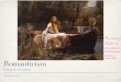 The Lady of Shallot - litt angl · - Painting illustrates Alfred Tennyson’s poem = The Lady of Shalott, published in 1832. Lady is on river which flows down from King Arthur's castle