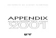 APPENDIX 2001 - UAF Home · Appendix: Standard One 2001 Accreditation Self-Study University of Alaska Fairbanks Standard 1 Documents List Appendices A1.1 UA and UAF Mission Statements