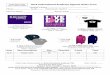 Beck International Academy Apparel Order Form · E. Pink or Navy Pullover $30 White Beck Logo on left chest in white thread. Available in Adult XS- Adult XXL Item Item Description