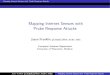 Mapping Internet Sensors with Probe Response Attacksjfrankli/talks/uc_davis.pdf · Mapping Internet Sensors with Probe Response Attacks Attack Simulation Internet Storm Center Distribution