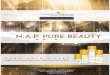 CHANTARELLE NAP PURE BEAUTY FOLDER 2017 EN · Designated for removing eye, face and body makeup. Perfectly cleanses and tones, soothes irritated skin, maintains the skin's acidic