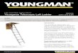 Telescopic Loft Ladder Installation Instruction · Loft Opening It is recommended that the loft ladder is installed so that it is orientated parallel to the longer side of the opening