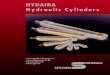 HYDAIRA Hydraulic Cylinders - Specken Drumag · Hydraulic cylinders with piston Ø100-250 mm Hydraulic cylinders with end position sensing ... Standard version: U00 for hydraulic