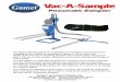 Vac-A-Sample · How A How AVac-A-SampleWorks Power Requirements: 1/60/115 15 Amps 1/50/230 8 Amps Ideal for sampling ground piles and in enclosed bins. Use on all whole grain products