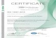 ISO 14001:2015 - abm-drives.com · CERTIFICATE ISO 14001:2015 DEKRA Certification GmbH hereby certifies that the organization ABM Greiffenberger Polska Sp. z o.o. Scope of certification: