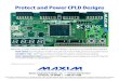 Protect and Power CPLD Designs - Digilentinc · Maximize security and boost efficiency in CPLD designs using these on-board ICs from Maxim: MAX15062 Buck Regulator: Small in size,