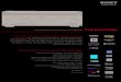 STR-DA3700ES - Sony€¦ · (Digital Cinema Sound) and Berlin Philharmonic • Digital Stream Digital (DSD Decoding via HDMI®) • DTS HD/DolbyTruHD/Dolby Digital+/Dolby® Prologic