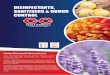Disinfectants, sanitisers and odour control Frontcastlechem.com.au/brochures/dissinfectant-odour-control.pdfsuits high soil load sanitising. 25234 - 20 Lt 25239 - 200Lt NEW BLUE: TGA