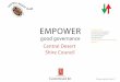 EMPOWER - Central Desert Region€¦ · This EMPOWER document is the culmination of over 20 years experience and work by the Burdon Torzillo team. The customisation of this kit has