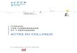 ACTES DU COLLOQUE - 116000 Enfants Disparus · 2019. 3. 22. · 1 Introduction du colloque Jean-Pierre DEBUISSON Président – CFPE – Enfants Disparus Mesdames et Messieurs, bonjour
