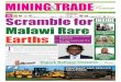 Advertisers MALAWIGOVT. Scramblefor INSIDE MalawiRare · 2018. 10. 29. · 1907, however, the importance of rare Earth mineralisation within the deposit was not noted until the early