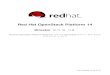 Red Hat OpenStack Platform 14 · PDF file 2019. 4. 1. · Red Hat OpenStack Platform 14 Director 설치 및 사용 Red Hat OpenStack Platform director를 사용하여 OpenStack 클라우드