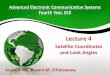 Advanced Electronic Communication Systems Fourth Year, ECE Engineering/2460/crs-15100... · Advanced Electronic Communication Systems Fourth Year, ECE Assoc. Prof. Basem M. ElHalawany