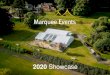 2020 Showcase - Marquee Events€¦ · 2020 Showcase . We founded Marquee Events in the winter of 2017. With over 20 years of combined experience ... suit your needs and have a range