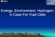 Energy, Environment, Hydrogen: A Case For Fuel CellsEnergy Usage: Today and Tomorrow Net World Energy Consumption, 1980-2020 0.00 100.00 200.00 300.00 400.00 500.00 600.00 1980 1985