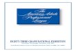 President - American Artists Professional League · EIGHTY-THIRD GRAND NATIONAL EXHIBITION November 1st through November 11th, 2011 SALMAGUNDI CLUB, 47 FIFTH AVENUE, NEW YORK, NY
