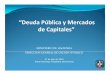 “Deuda Pública y Mercados de Capitales” · Composición de la Deuda Pública SPNF, Junio 2010 yDeudaSPNF:28 5%del PIB Deuda Pública SPNF 28.1 29.1 20 6 24.6 28.3 28.5 25.0 30.0