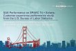 SAS Performance on SPARC T4 + Solaris: Customer experience ...€¦ · SAS Performance on SPARC T4 + Solaris: Customer experience performance study from the U.S. Bureau of Labor Statistics