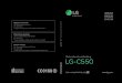 LG-C550 BEG cover...Gebruikershandleiding LG-C550 P/N : MFL67140710 (1.0) W NEDERLANDS FRANÇAIS ENGLISH Algemene informatie  015-200-255 * Zorg dat
