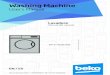 Washing Machine - Bekodownload.beko.com/Download.UsageManualsBeko/AJ/es_ES_Manua… · 6 / EN Washing Machine / Users Manual 2.4 Connecting water supply C NOTE : The water supply