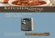 Electric Can Opener USER GUIDE - Aldi...2014/11/12  · • Place the knife which is intended to be sharpened in the slot of knife sharpener at the back of the unit. For best results,