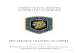 CORRECTIONAL OFFICER CANDIDATE HANDBOOK...Dear Candidate, Welcome to the Rhode Island Department of Corrections Training Academy and the Correctional Officer Pre-Service Training Program