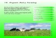 10. Organic Dairy Farming - kenanaonline.comkenanaonline.com/files/0042/42360/10 Organic Dairy Farming.pdf · herd. Enable a good rumen environment and avoid nutritional diseases