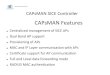 CAPsMAN SICE Controller - SICE Telecomunicazioni · – SICE based device – Newest OS v6.36.3 version – Radio (a/b/g/n/ac) wireless card – Wireless-rep package installed and