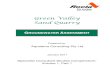 Green Valley Sand Quarry - RW CORKERY · Green Valley Sand Quarry Part 1 - Groundwater Assessment Report No. 765/03 Aquaterra Consulting Pty Ltd The groundwater sampling has revealed