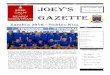 ark Joey’s - St. Joseph's Secondary C.B.S., FairvieZambia 2016 –Sables Nua contd. Joey’s Gazette Volume 4, Issue 1 Page 2 In the past few weeks, students from 6th year and first