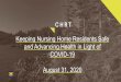 CHRT Recommendations: Keeping Nursing Home Residents Safe ... · 8/31/2020  · 7 MI has 442 nursing homes 271 nursing homes had 1+ COVID-19 resident case(s) 209 of these nursing