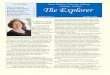 In This Issue James Madison University Lifelong Learning ... · and Bev Moore to help produce our “hi-tech” PowerPoint presentation at our 10th Anniversary celebration. Carol’s