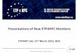 Presentations of New ETP4HPC Members FINAL of New... · 1 ETP4HPC General Assembly–15th March 2016 -BCN  Presentations of New ETP4HPC Members ETP4HPC GA, 15thMarch 2016, BCN