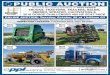 Surplus to the ongoing operations of: HAYS FEEDER TRuCKS, … · 2019. 12. 14. · Surplus to the ongoing operations of: HAYS FEEDER TRuCKS, TRACTORS, TRAILERS, BALER, SEEDER, SpRAyER,