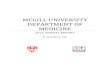 MCGILL UNIVERSITY DEPARTMENT OF MEDICINE · novel clinical activities. CARDIOLOGY Noteworthy events - The past year was a great year for Cardiology at the MUHC. The Division saw a
