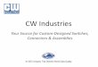 CW Industries - Mouser Electronics · 2010. 8. 5. · Assembly, Sales, Technical, QA & Administration • Warminster, PA: Assembly, QA, Packaging, Warehousing & Shipping • Asia: