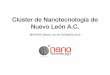 Clúster de Nanotecnología de Nuevo León A.C.clusternano.com/images/pdf/Reporte-anual-2018.pdf · presentación y ejecución de proyectos que cumplan con la normatividad del programa