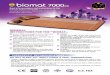 GENERAL INSTRUCTIONS FOR THE BI0MAT...Pillow Size 480 300 120mm/ 19" 12" 4.3" Net Weight 2.7kg / 6lb Amethyst Weight 0.7kg Tourmaline Weight 0.4kg Elastic Polyurethane memory foam