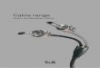 Cable range - T+A elektroakustik · the cable its carbon colouring, and significantly reduces surface resistance. The cable terminates in solid aluminium terminal sleeves with integral