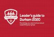 PowerPoint Presentation - Durham 2020...Exclusive day for Explorers and Rangers Instead of the active zone, we've got something special (and secret) in store for Explorers and Rangers