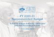 Recommended Budget FY 2020-21 · UPDATED BUDGET TIMELINE Budget Approval Timeline for the FY20-21 Ja n Fe b Budget Update - Board of Education Meeting April 16th Adopted Budget -