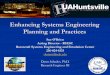 Enhancing Systems Engineering Planning and Practices · 2017. 5. 19. · Enhancing Systems Engineering Planning and Practices Sue O’Brien Acting Director - RSESC Rotorcraft Systems