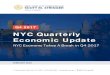Q4 2017: NYC Quarterly Economic Update · 2018. 2. 8. · 6 Q4 2017: NYC Quarterly Economic Update NYC’s economy ended 2017 with a whimper, growing only 1.2% in the fourth quarter