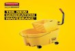 THE NEW GENERATION WAVEBRAKE...Rubbermaid Commercial Products introduced the first resin mop bucket in 1974. The BRUTE mop bucket was introduced in 1995 with new ergonomic features