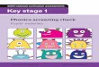 2019 national curriculum assessments Key stage 1 · 2019. 9. 27. · 2019 national curriculum assessments Key stage 1 Phonics screening check Pupils materials Sourced from SATs-Papers.co.uk