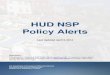 HUD NSP Policy Alerts · 2019. 3. 15. · discovers purchasing vacant homes is easier than purchasing foreclosed properties, so they . April 3, 2014 Community Planning and Development